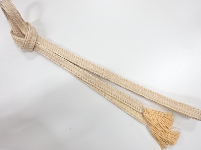 JAPANESE KIMONO / TWISTED TASSEL HAND-TIED OBIJIME